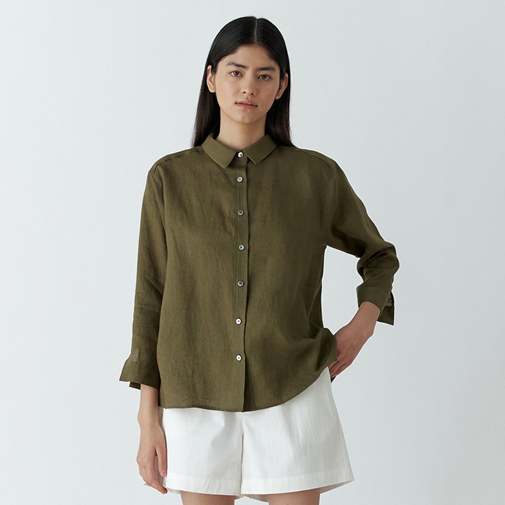 ECOGRAM 에코그램 [아유] linen blouse fashion