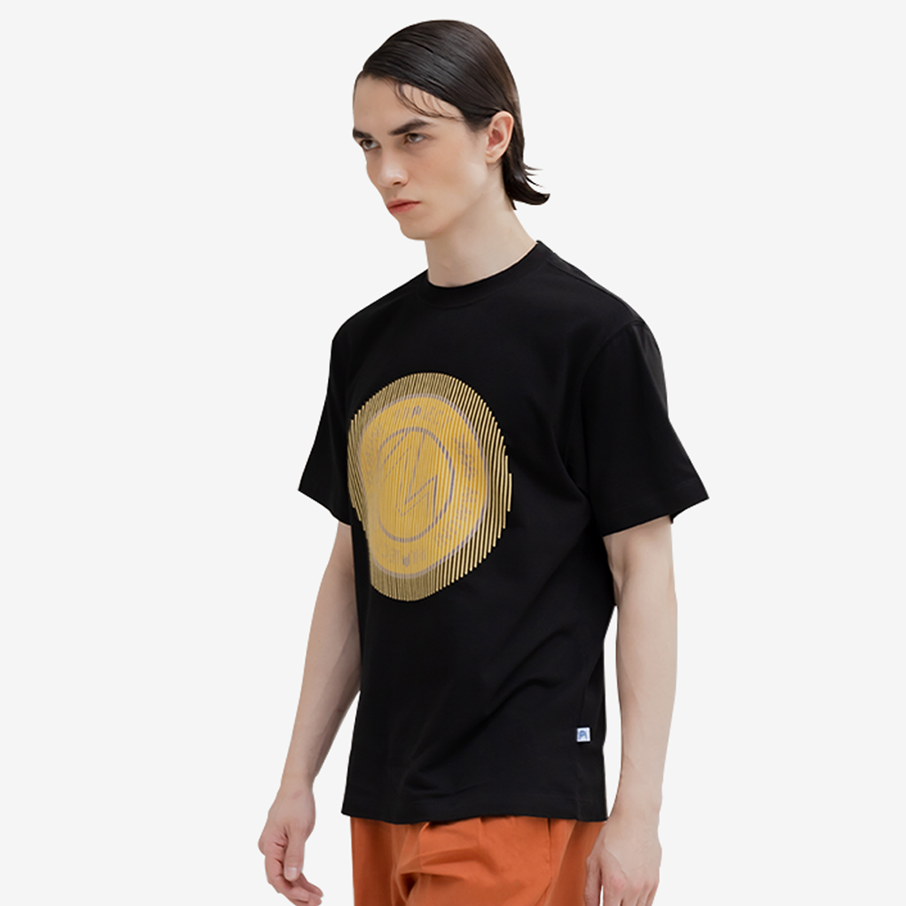 ECOGRAM 에코그램 [뮤니프로젝트] 입체 원형나염 디자인 유니섹스 티셔츠(T-SHIRTS#4) fashion