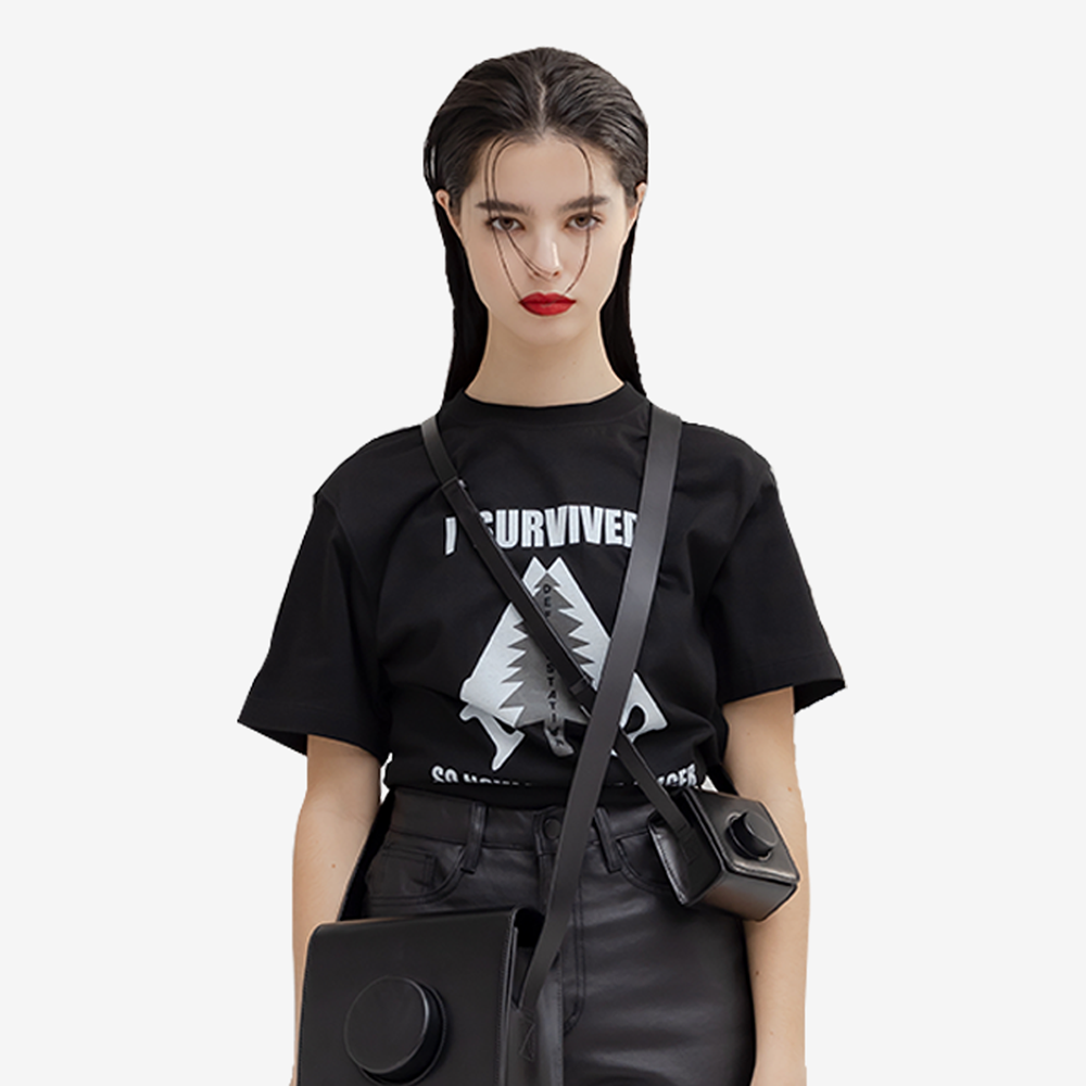 ECOGRAM 에코그램 [뮤니프로젝트] 아트웍 프린팅 유니섹스 티셔츠(T-SHIRTS#7) fashion
